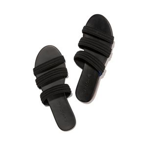 Rothy's Black Triple Band Sandal